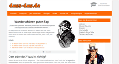 Desktop Screenshot of dass-das.de