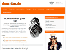 Tablet Screenshot of dass-das.de